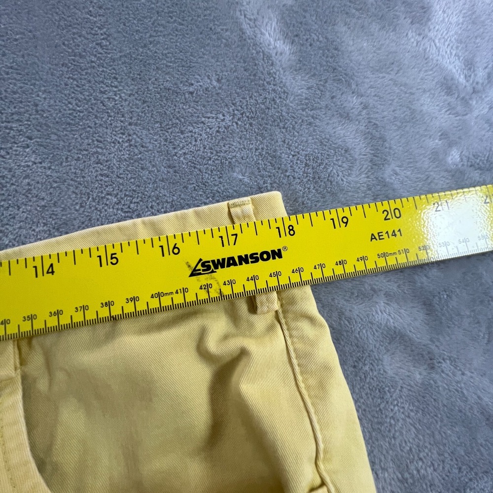 Meyer Diego Mens Yellow Chino Pants 52 W36 L30 Cotton Stretch Summer EU Resort - Picture 9 of 13
